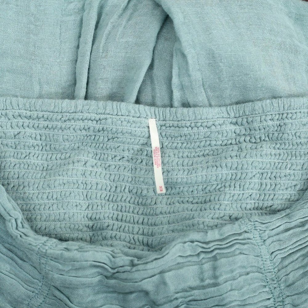 Free People Free-est Augusta Long Skirt Endless Summer Tiered Ruffle M - Picture 10 of 10